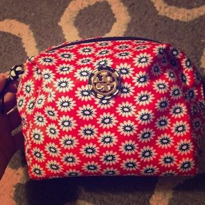Tory Burch primrose pattern makeup bag